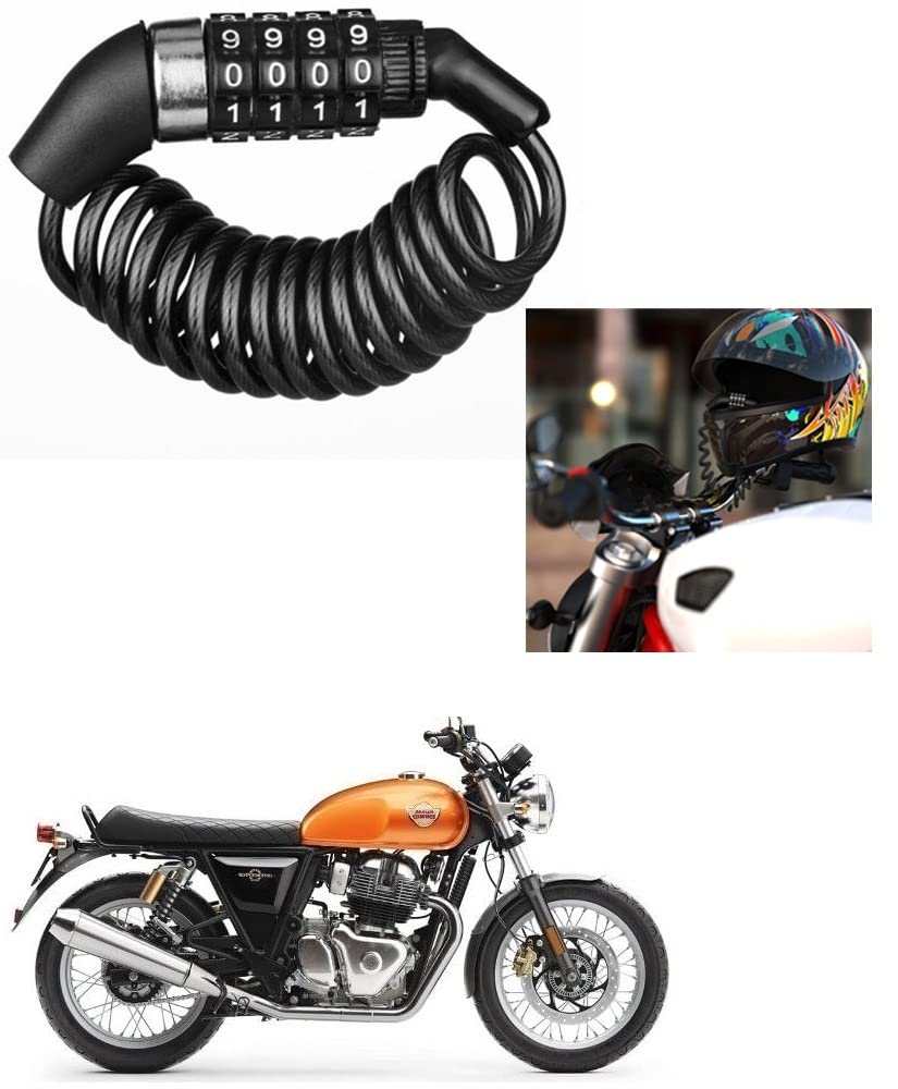 Znee Smart Motorbike & Bicycle Lock 4 Digit Password Anti-Theft Bike Lock Cycling Helmet Code Combination Security Cable Lock for R E Twin (B09JF995F7) Amazon Price History, Amazon Price Tracker