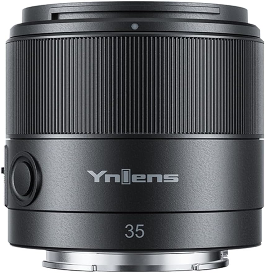 YONGNUO 35mm f/1.8 Lens APS-C Frame E-Mount AF Lens-Prime Wide Angle Lens Compatible with Sony e Mount a7cr a7cii a7c a6700 zv-e100 a6600 a6400 a7iv a7iii(Black)