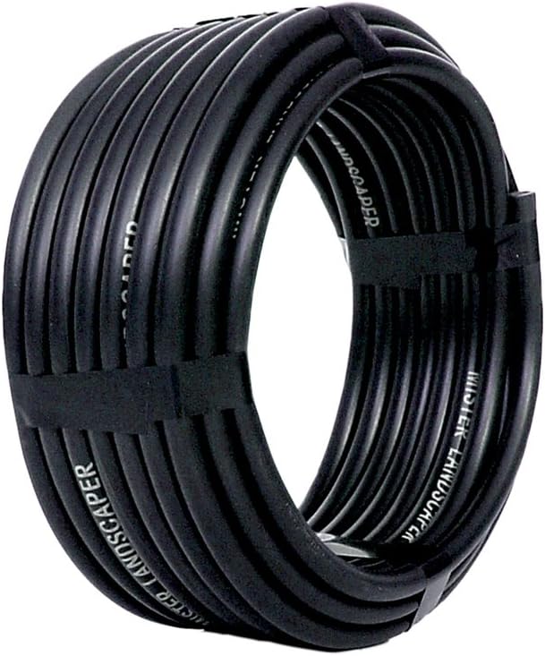 Mister Landscaper 30-ft Coil of Black 1/4-in Vinyl Tubing