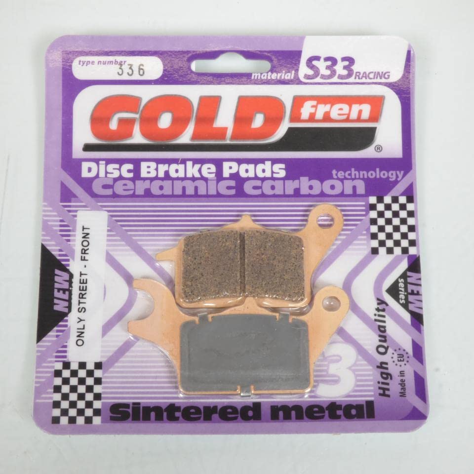 Plaquette de frein Gold Fren Kawasaki 125 Z l'excellence du freinage