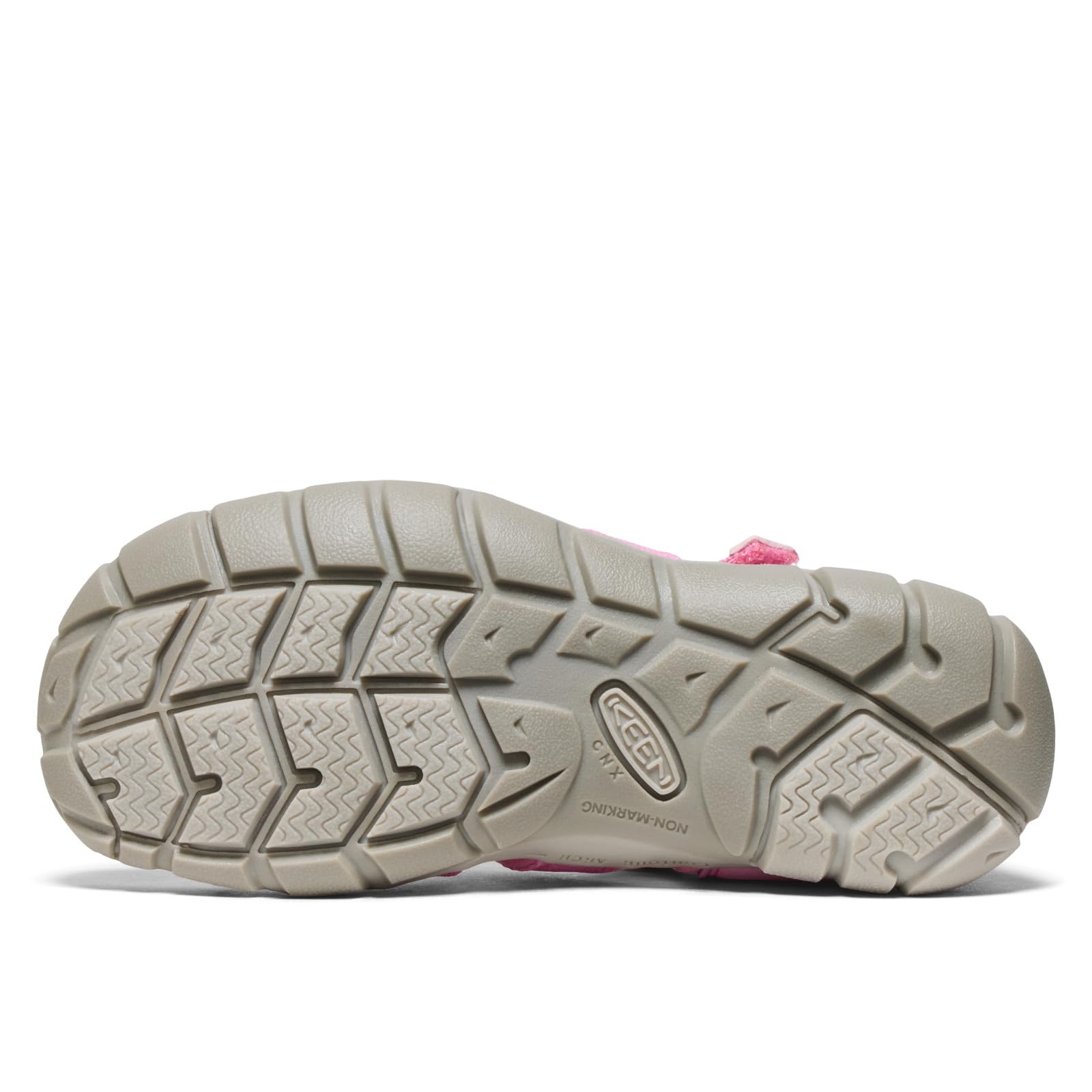KEEN Unisex - dziecięce sandały Seacamp 2 CNX z zamkniętymi palcami, Moonlite fioletowo-chichot różowy, 3 Big Kid