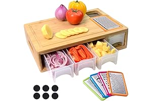 Bamboo PrepDesk Ultimate Cutting Board