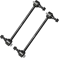 Vista 1174 de Detroit Axle - Kit de suspensión delantera de 10 piezas para Chevy Aveo Aveo5 Pontiac G3 Wave 2 Ready Struts Assembly 2 Enlaces de barra