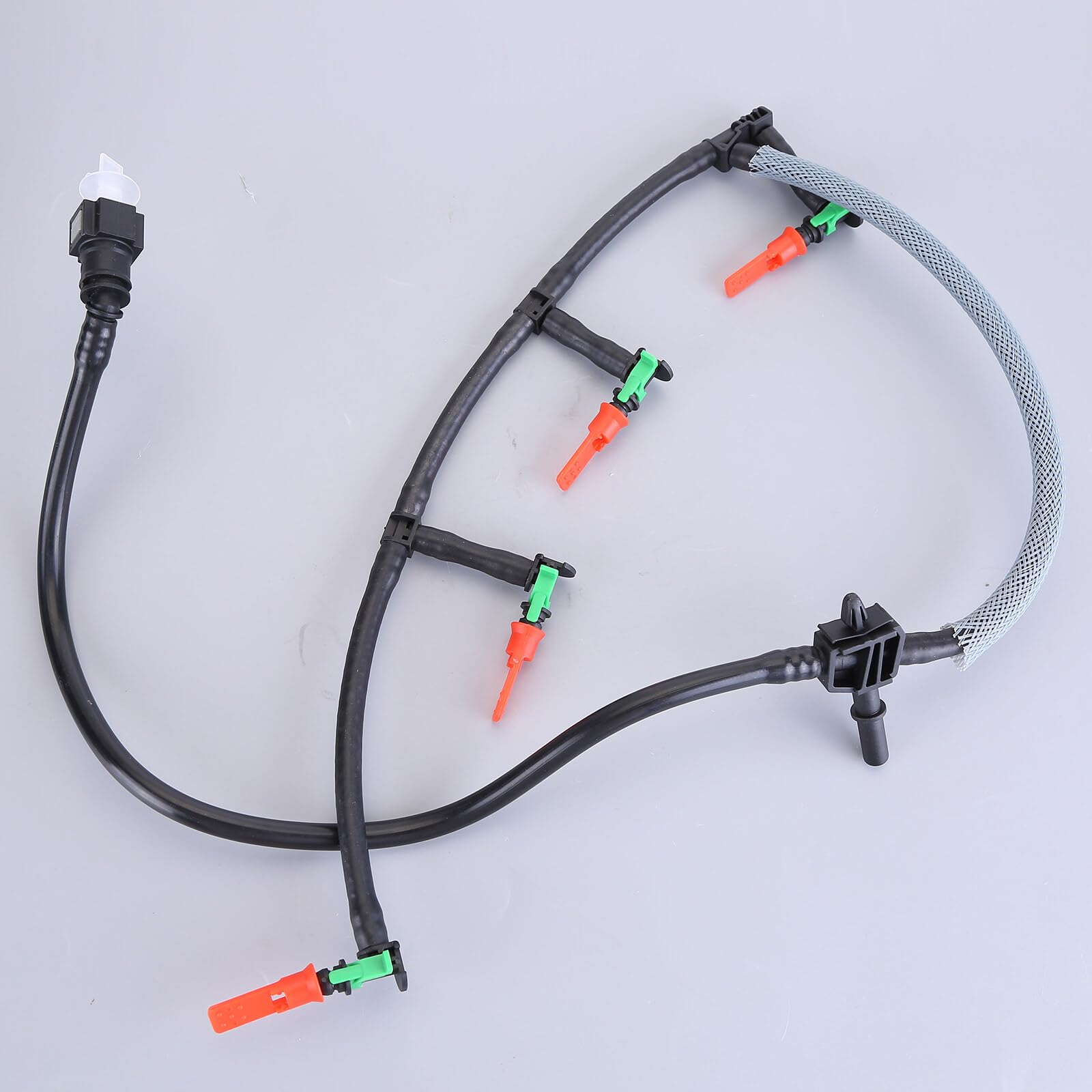 1756563 - Iniettore, tubo di ritorno, compatibile con Ford Ranger 2.2 TDCI, tubo di ritorno, olio di perdita, tubo del carburante 1746580, 1756563