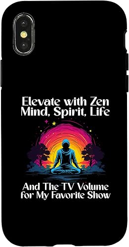 Miniatura 7 de iPhone 11 Elevate con la mente zen, el espíritu, la vida y el volumen de TV para mi funda