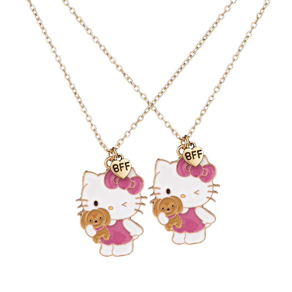 TazylepotFriendship Necklaces for 2 Friends,Cute Pattern Necklaces,Birthday Christmas Stuff for Daughter Niece Granddaughter