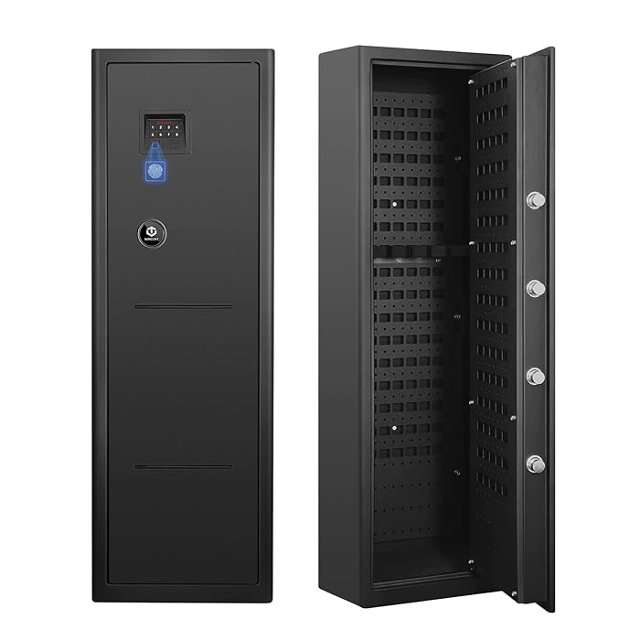 Buy WINCENT PRO Large Gun Safe, Biometric Gun Safes for Rifles and