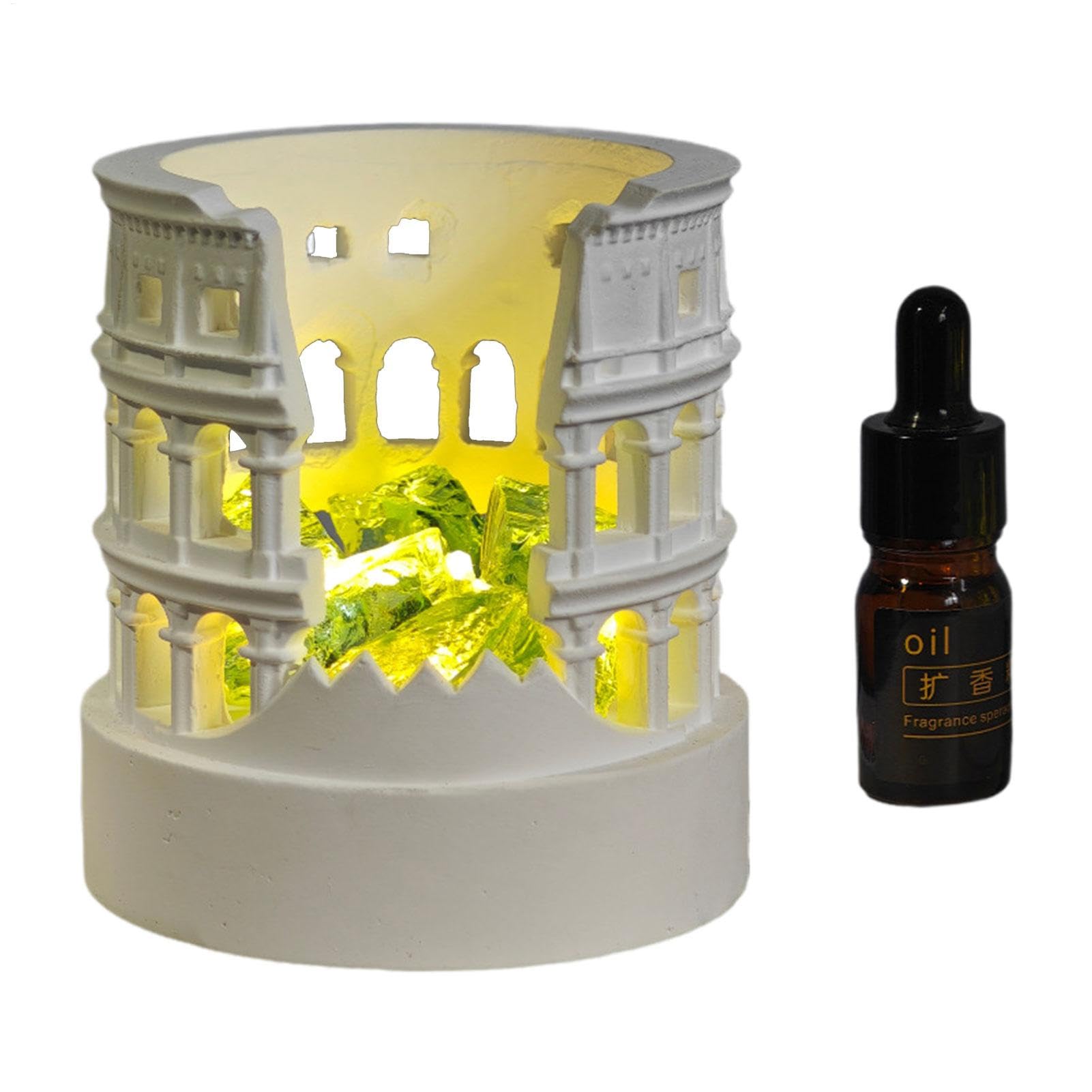 Dyfuzor Olejków Eterycznych Z Oświetleniem Lampa Aromaterapeutyczna Do