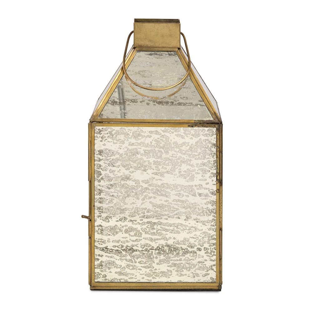 Homes r us Rumi Lntrn 16X16X41Cm Ant Gld-5110400902103