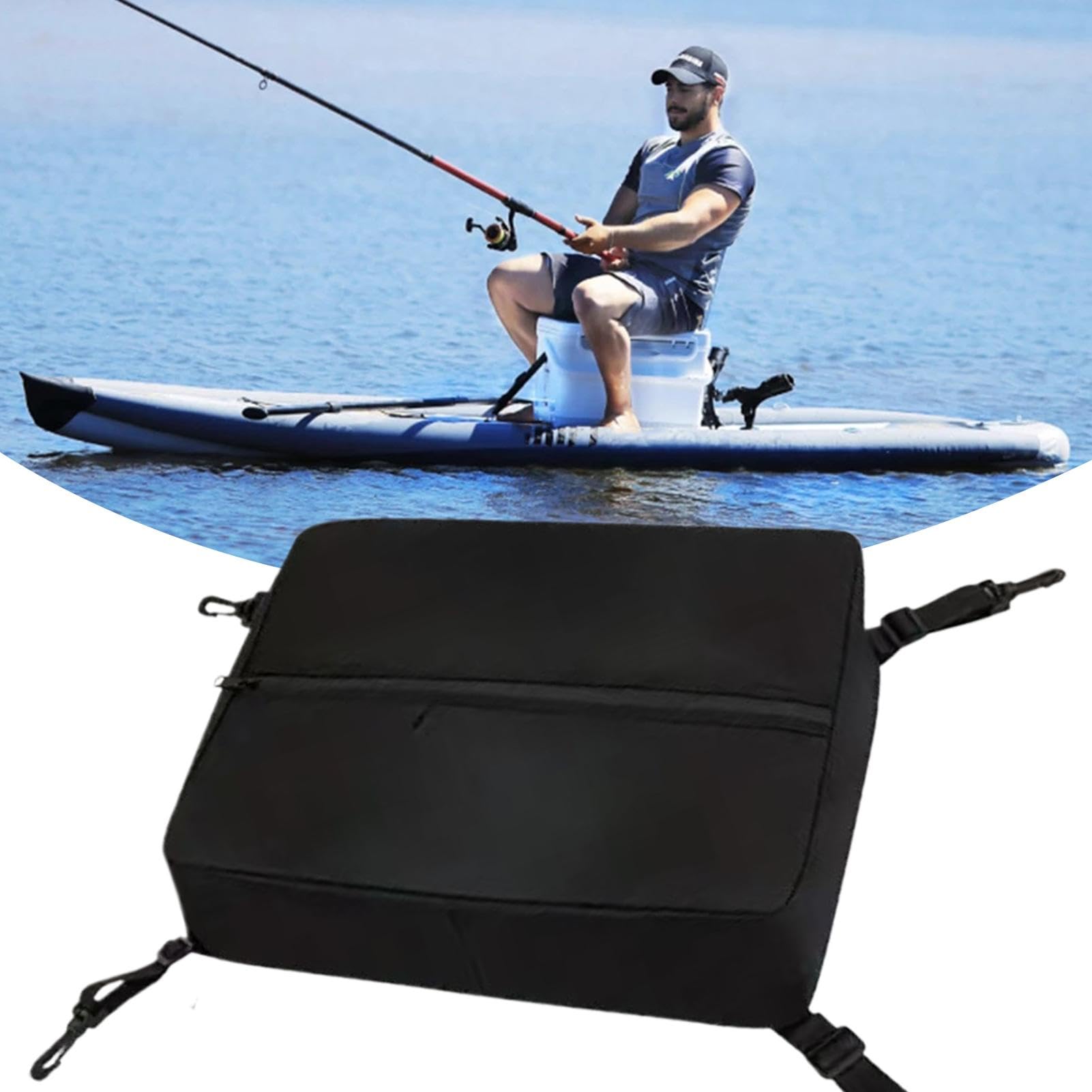 Paddleboard-Kühltasche – Paddle-Board-Kühltasche Mit Großem Fassungsvermögen | Wasserdichte Paddle-Board-Kühltasche | Sup-Kühler | Kühldecktasche | Camping Cooler Soft Cooler Isolierte Tasche Mit Saug
