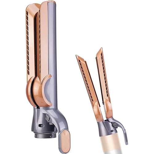 Airflow Attachment Compatible with Dyson Airwrap, Hair Smooth Attachment for Airwrap HS01 HS05 HS08, Hair Straightener Replacement Part No Heat Damage Smooth Finish Styling Tool Copper