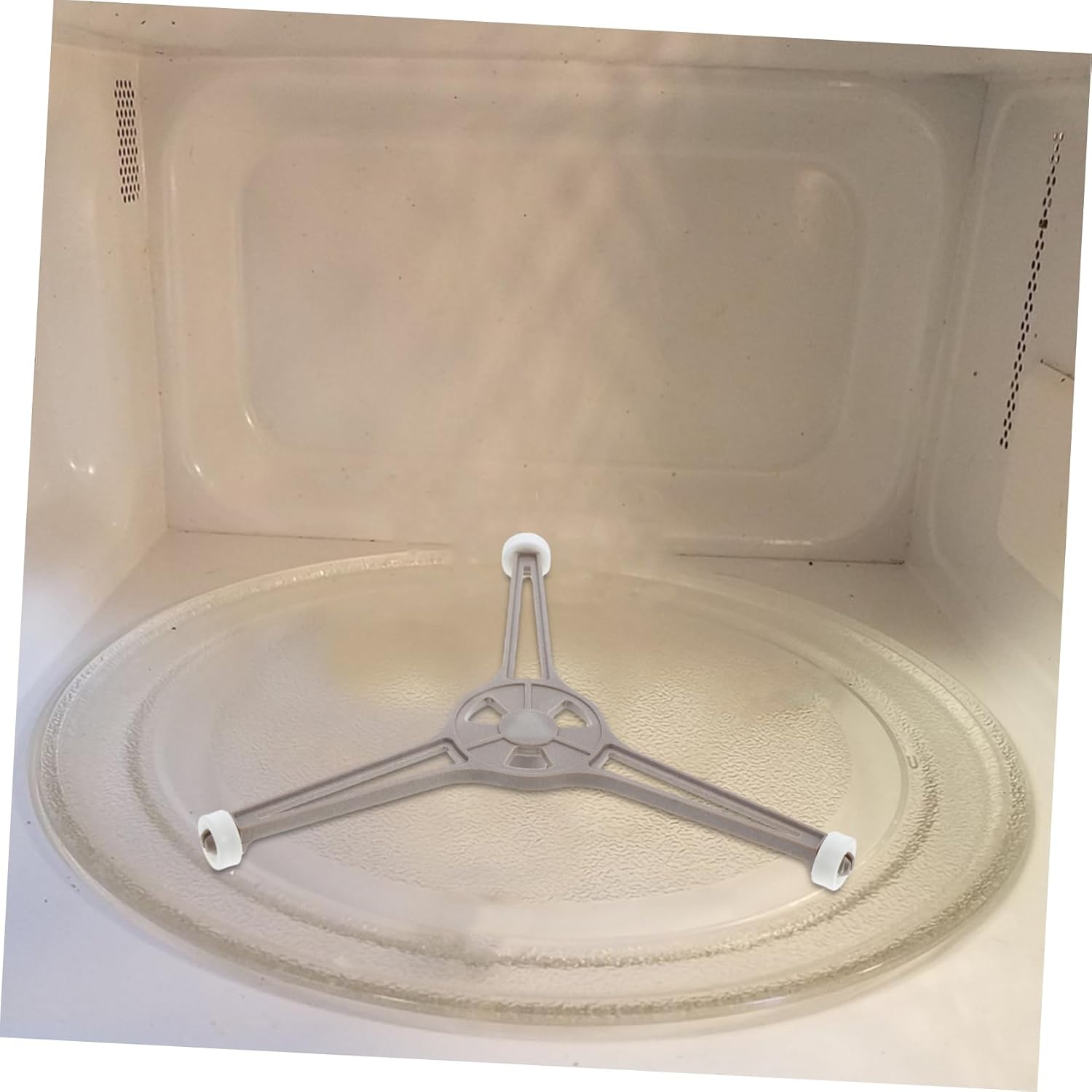 Brown Plastic Microwave Oven Turntable Ring for Glass Tray