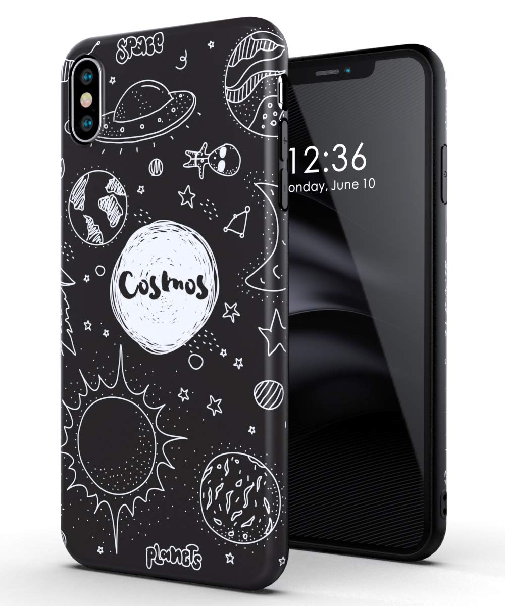 Amazon.co.jp: Attract iphone XS MAX ケース 宇宙 惑星 スペース 