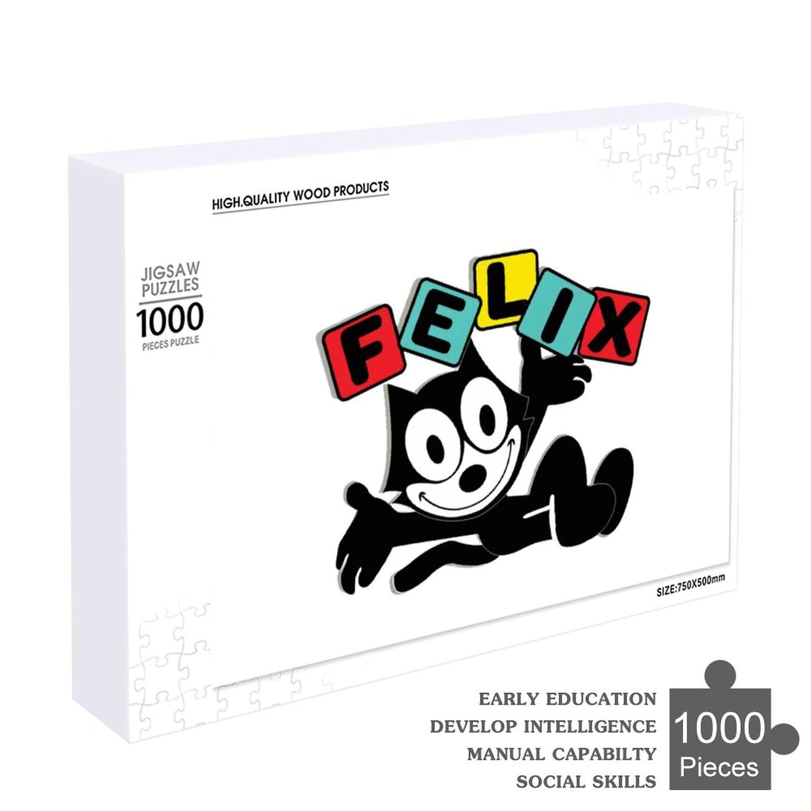 Amazon.co.jp: フィリックス・ザ・キャット ジグソーパズル 1000ピース