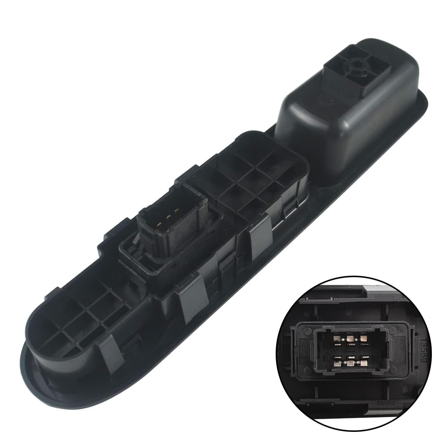 Interruptor Mando Elevalunas para Peuge0t 207, 6554.HJ Botonera de Ventana para 207 2007-2015 6490.HQ 6 Pins