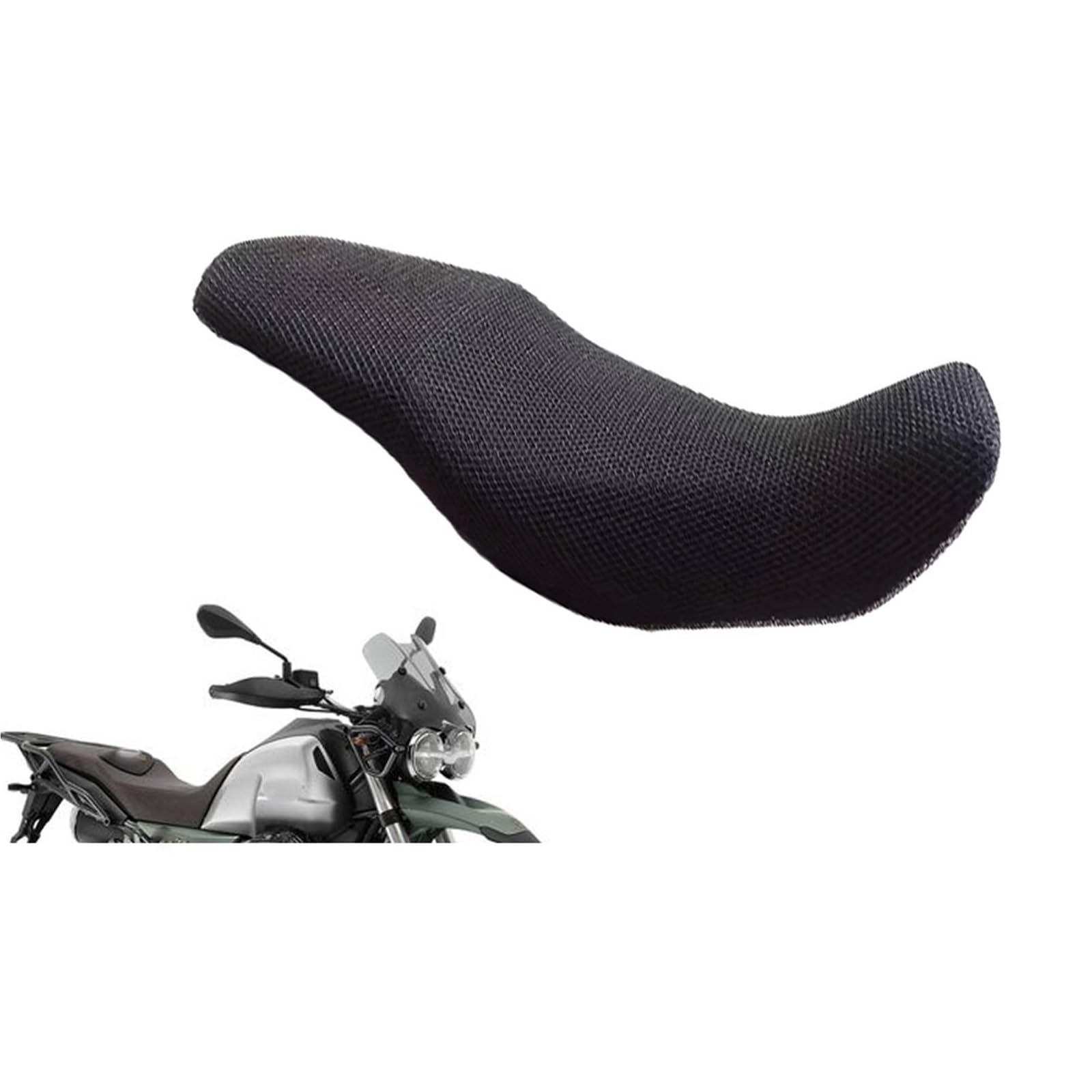 Moto 3D Maglia Fodere Per Cuscini Del Sedile Isolamento Termico Copertura Di Sede Della Protezione Per Per Guzzi V85 TT V85TT Tessuto Nylon Sella