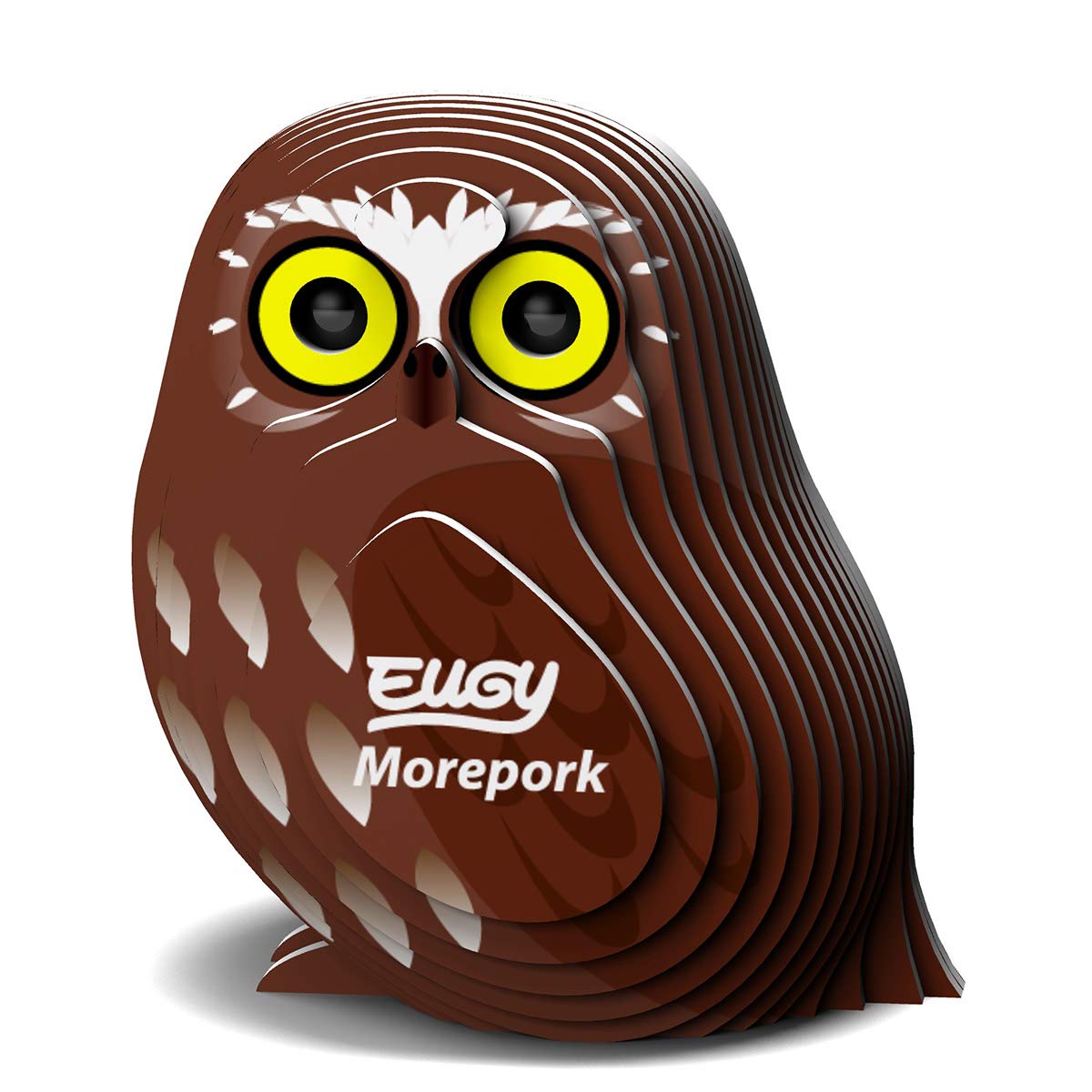 EUGY 036 Morepork Eco-Friendly 3D Paper Puzzle