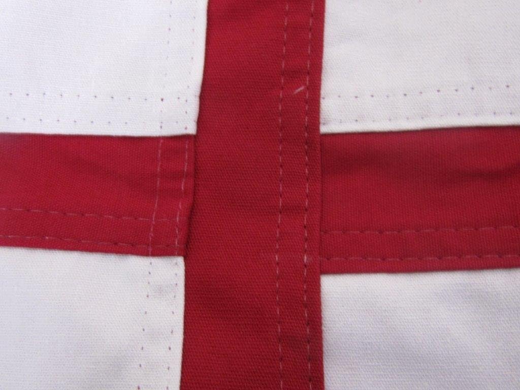 AES 3X5 Embroidered Sewn 1st New England 100% Cotton 3'x5' Flag Grommets Fade Resistant Double Stitched Premium Penant House Banner Grommets