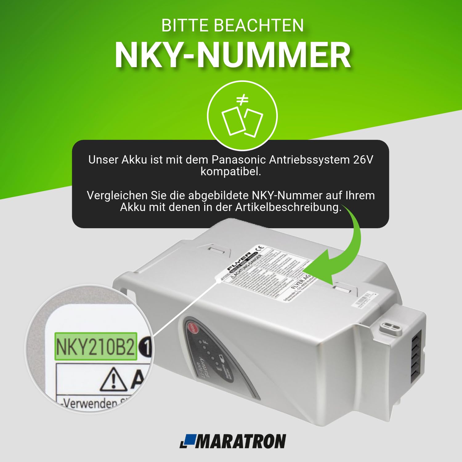 Maratron Akumulator zamienny do roweru elektrycznego
