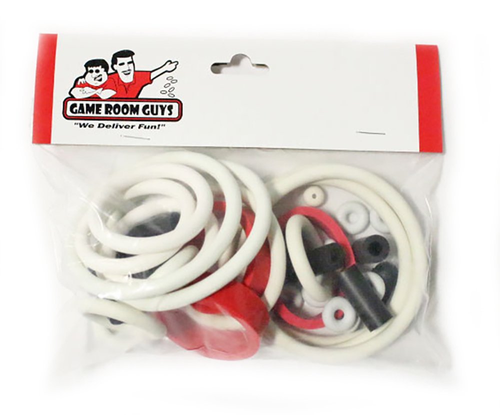 Game Room Guys White Rubber Ring Kit Compatible with Data East Guns N Roses Pinball Machine