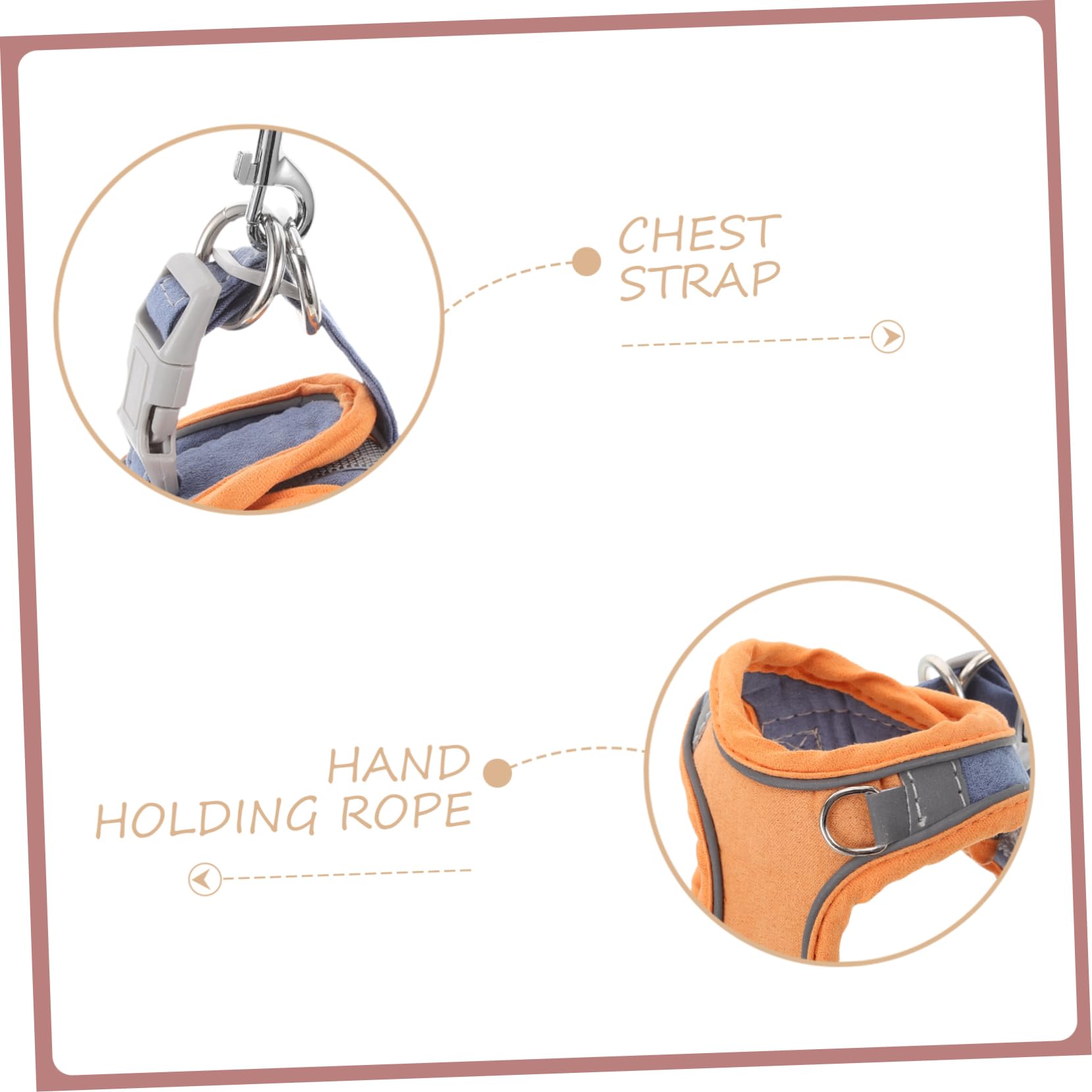 POPETPOP 3sets Pettorina Riflettente Per Cani e Gatti Guinzaglio Morbido e Traspirante Microfibra Completo Per Addestramento e Passeggiate Adatta Taglie