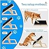 Dog Nail Scratch Board - with Treat Draw- Dog Scratch Pad for Nails – Durable Wooden Nail Filing Board with Treat Drawer (All Breeds, Adjustable) #4
