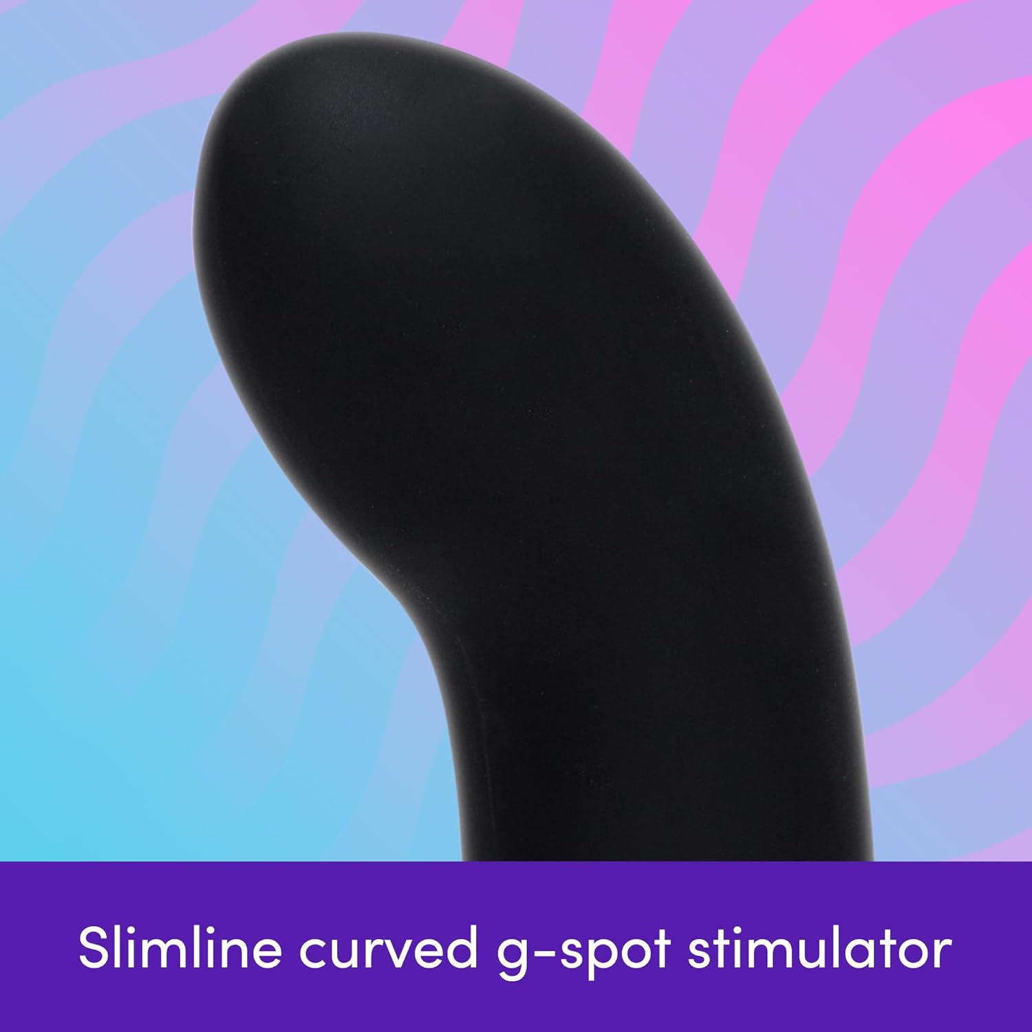 Lovehoney Frisky Rabbit Vibrator - 4 Inch Silicone Slimline G Spot Vibrator for Women - Beginner Friendly 10 Function Dual Stimulation Adult Sex Toy - Waterproof - Black
