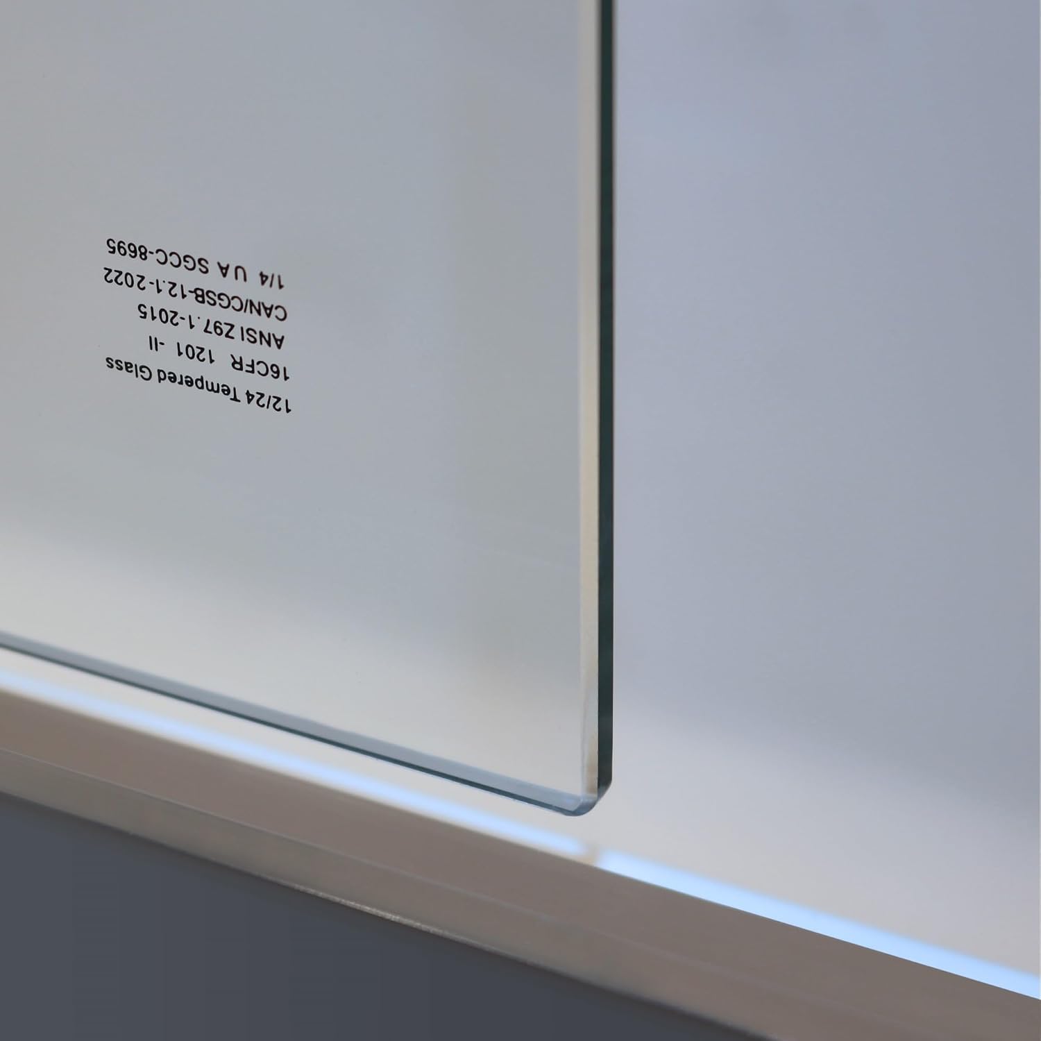 Double Sliding Tub Shower Door, Aluminum Alloy Frame, Glass, Chrome, Contemporary, 56-60" W x 60" H, Easy Install, 88.4 Pounds