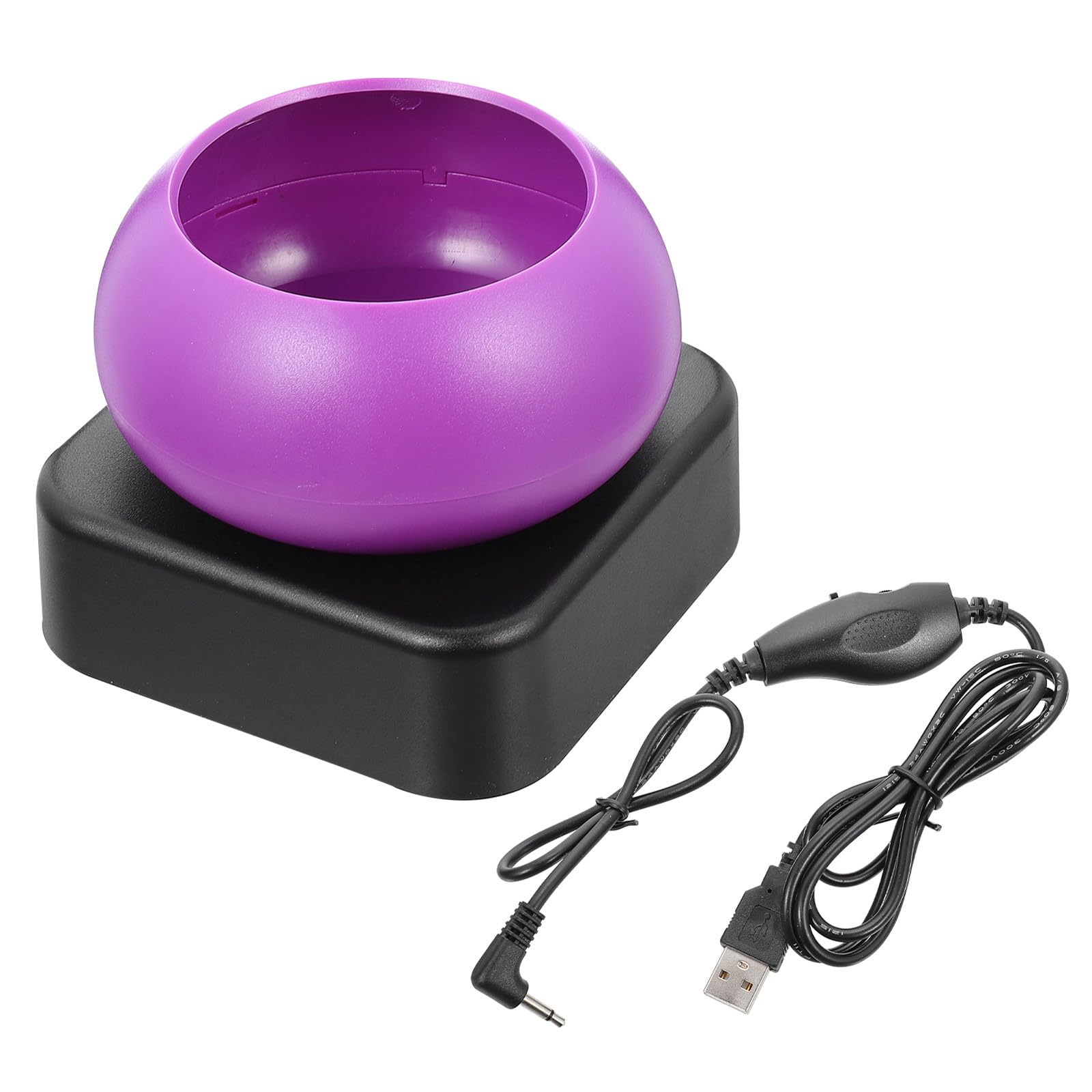 Máquina para enhebrar cuentas con giro reversible MERRYHAPY y regulador de velocidad USB