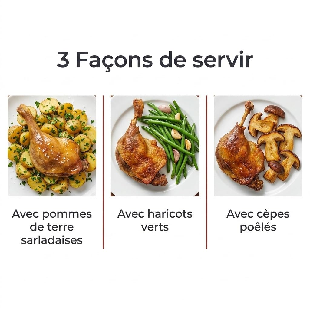 Confit de canard du Périgord 2 cuisses 760g