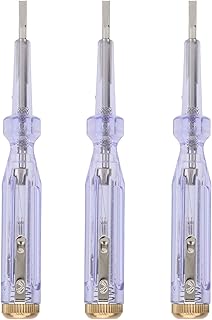 3Pcs Electric Pen, Voltage Test Pencil Voltage Tester AC100-250V Voltage Detector Pen Sensitivity Detect Circuit Tester Tool Set