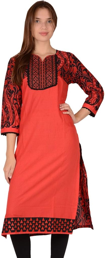 SNS Tunic Tops for Women, Cotton Long 