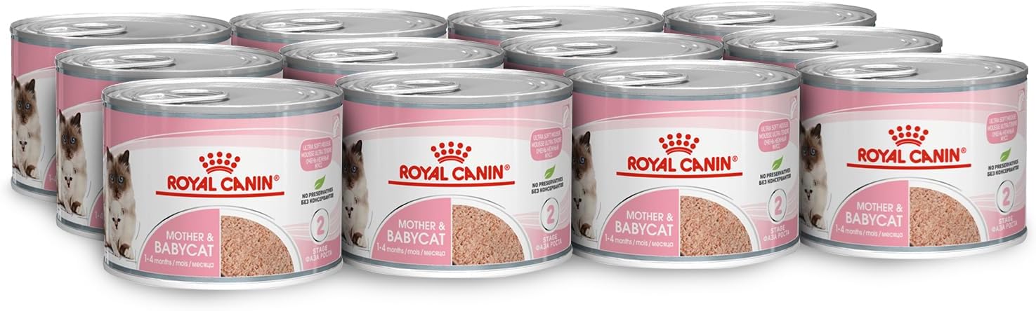 Mother & Babycat Adult Wet Cat Food - 195G, Pack of 12