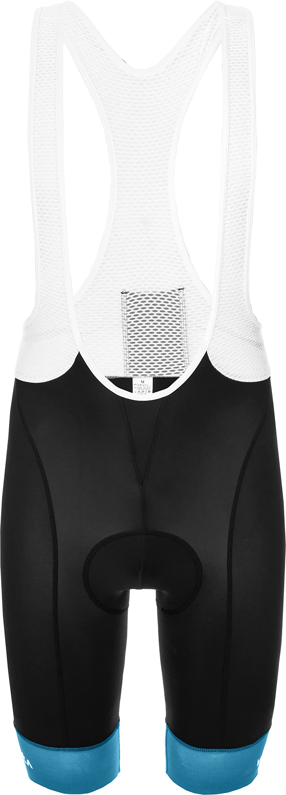 Bibshort Men Pantalones Cortos, Turquesa, XS para Hombre