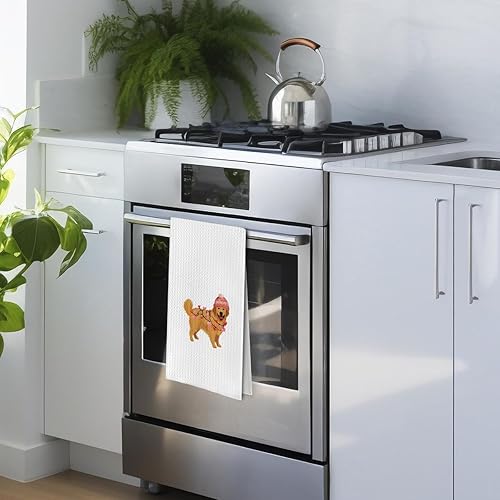 Miniatura 2 de Toallas Golden Retriever de San Valentín, toalla de cocina de regalo Golden Retriever, toalla de cocina de regalo Golden Retriever, toalla de té (16