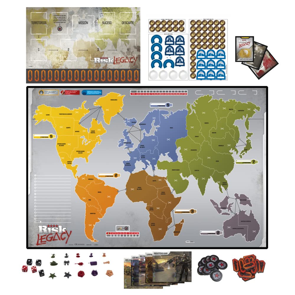 JUEGO DE MESA RISK LEGACY HASBRO GAMING