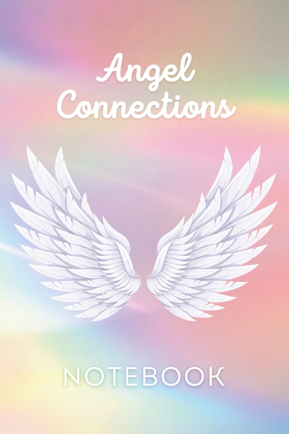 Angel prayer notebook with quote