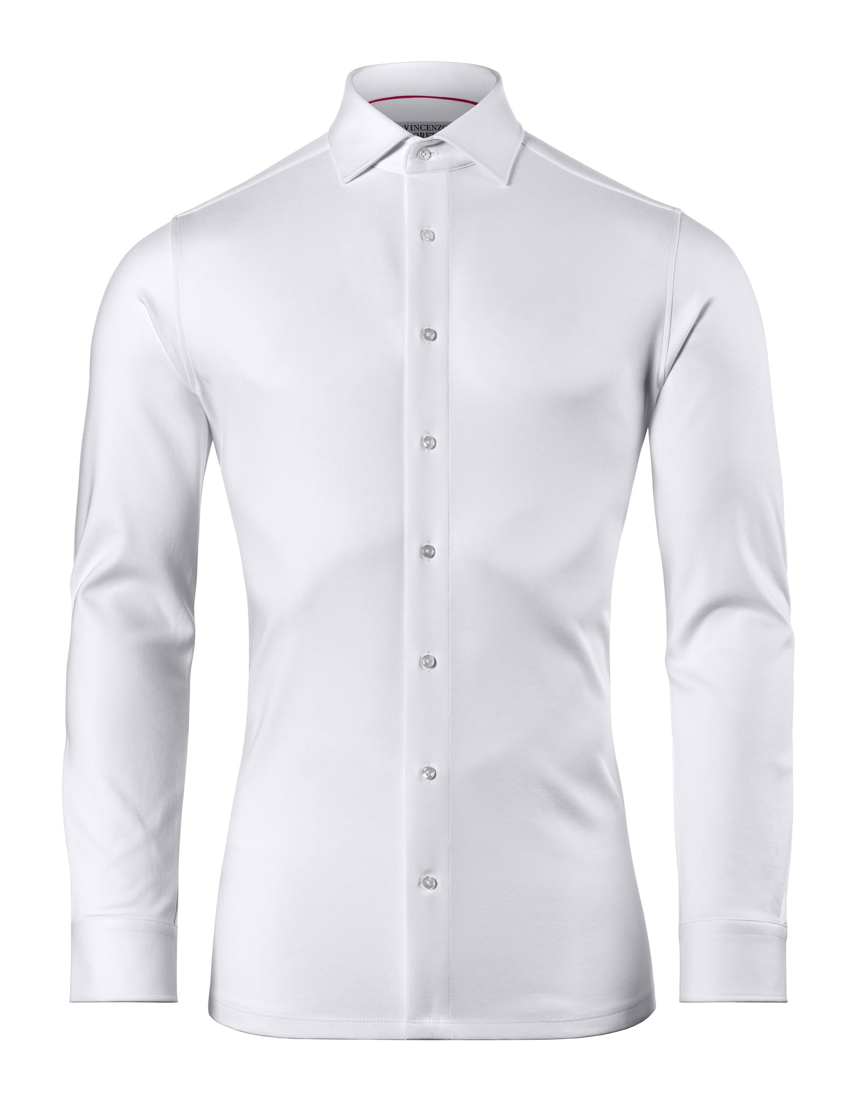 Vincenzo Boretti Hemd, Slim-fit/tailliert, Twill - bügelfrei