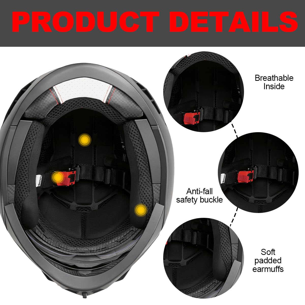 Casco Streetfighter | Certificato ECE 22.06 | Casco Jet con visiera parasole a scomparsa | Per scooter, moto e ciclomotori