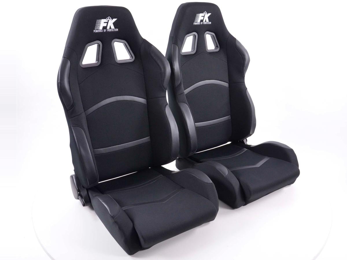 FK-Automotive coppia Cyberstar (1x sinistra+1x destra) nero