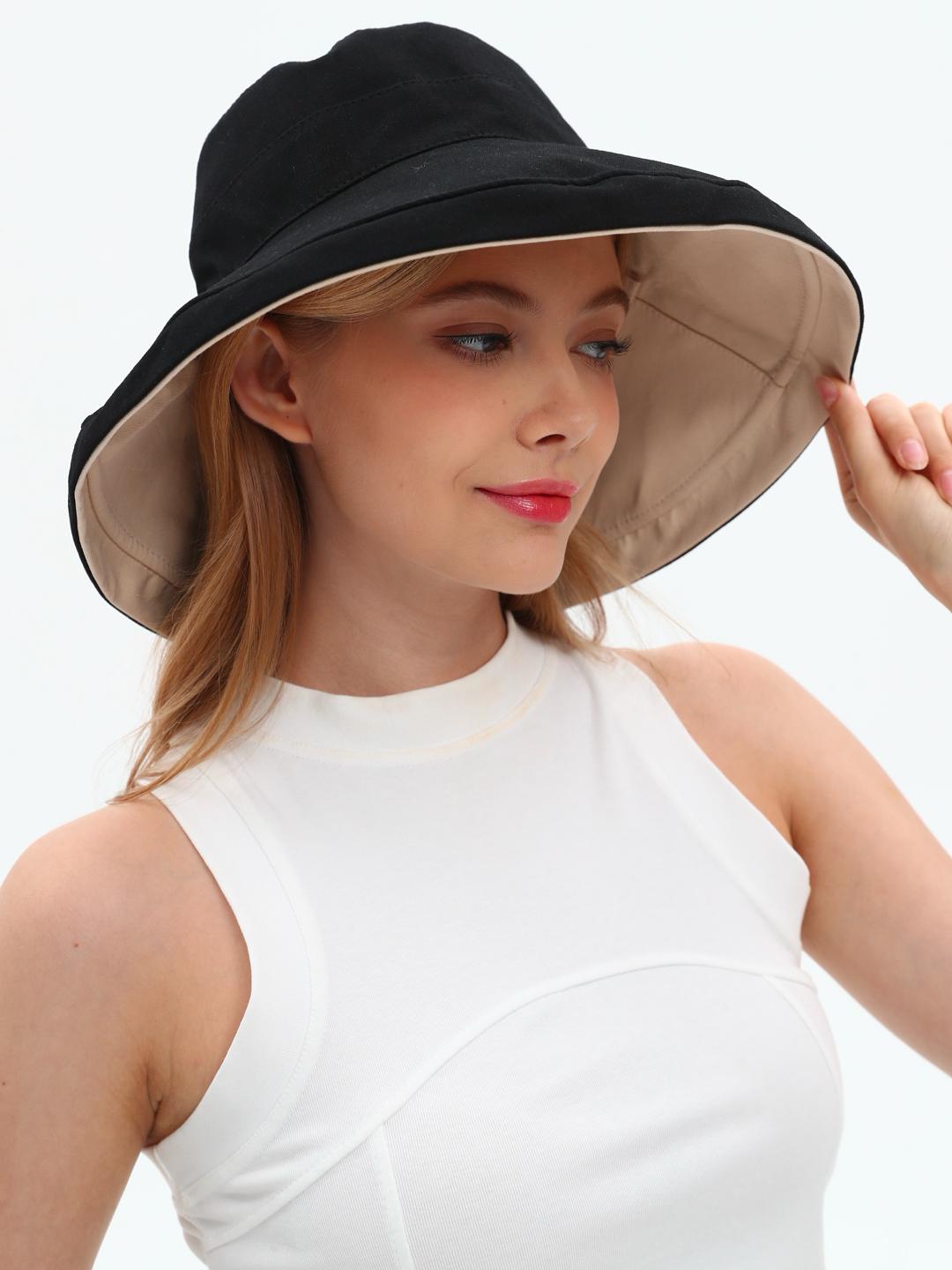 Sombrero de verano reversible para mujer miniatura 7