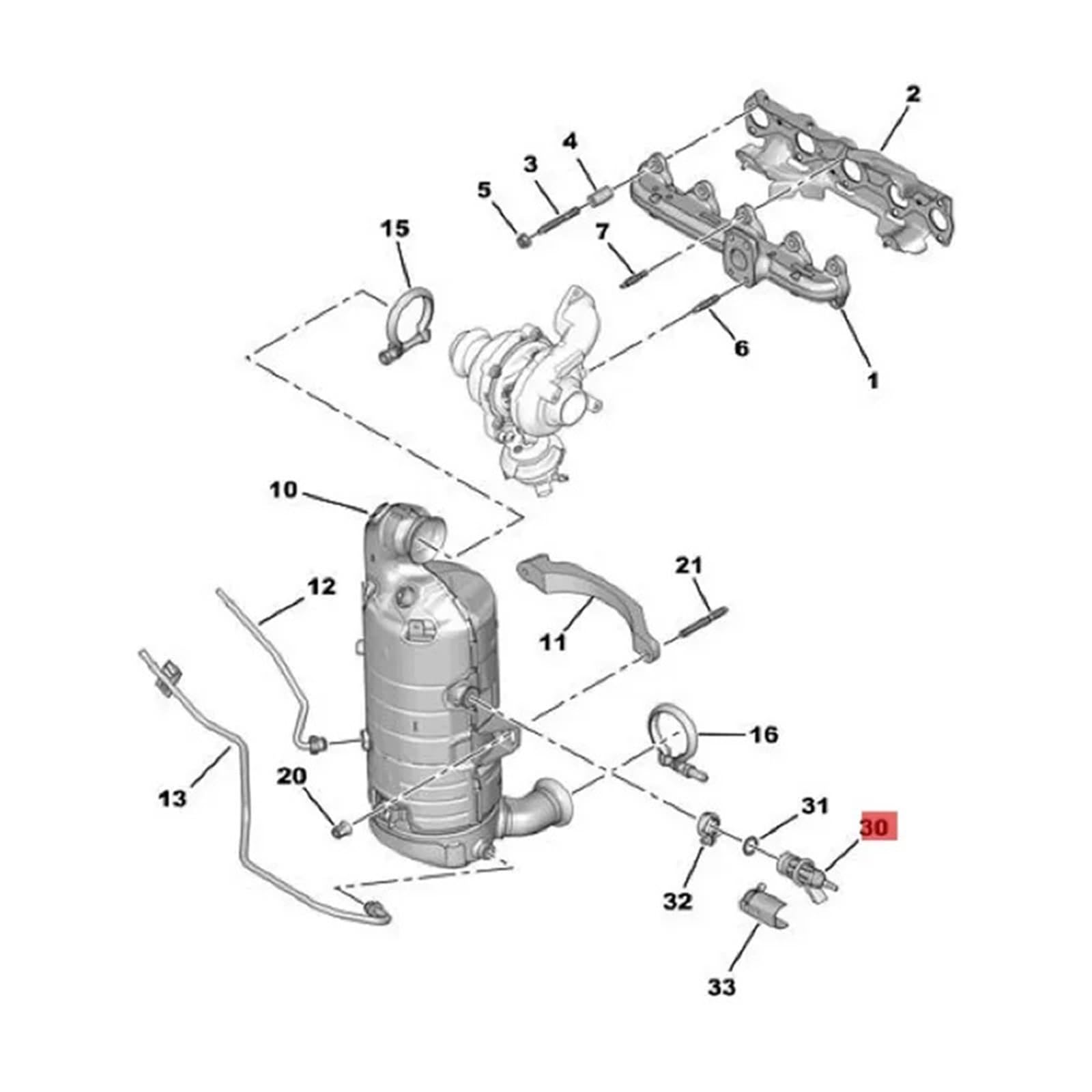 9813930180 Valvola ugello iniettore carburante for P//e//u/g//e//o//t 208 308 (T9) C//i//t//r//o//e//n C4 O//p//e//l