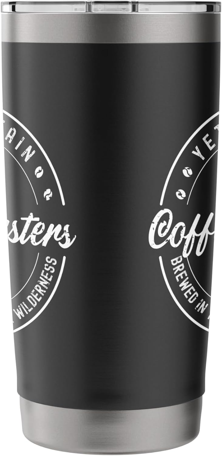 Yeti Mountain Coffee Roasters Bigfoot Sasquatch Stainless Steel Insulated Tumbler