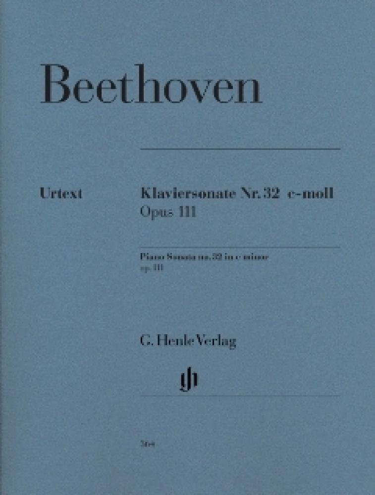 Piano Sonata No. 32 c minor op. 111 - piano - (HN 364): Instrumentation: Piano solo