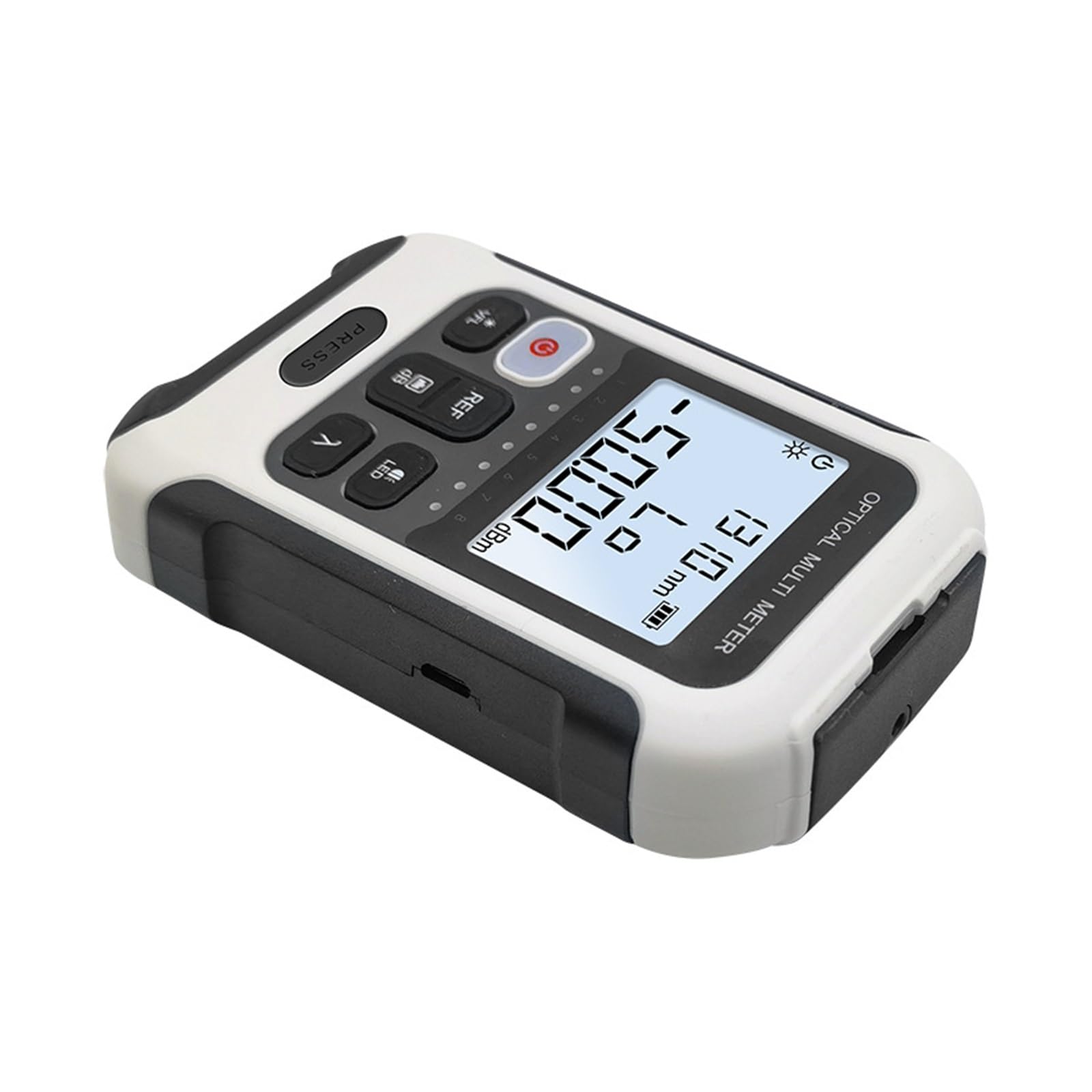 Testeur de fibre optique, Mini compteur de puissance à fibre optique multifonction 4 en 1, -50 + 26dmb 10/20/30/50 Mw localisateur de défaut visuel, test de câble d'outil réseau(10mw)