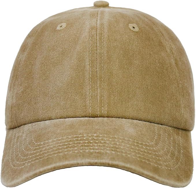 Image of The Hat Depot 100% Cotton Pigment Dyed Low Profile Dad Hat Six Panel Cap