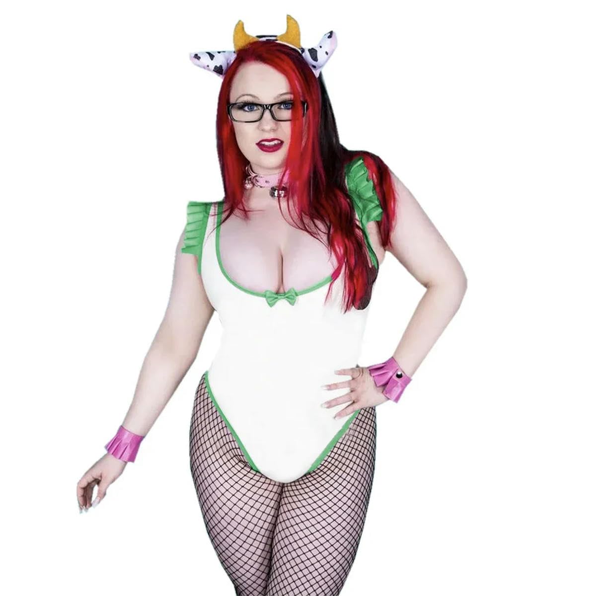 Lencería para mujer sexy fiesta club talla grande de noche 7XL 4