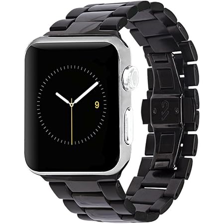 apple watch series 3 42mm black stainless steel