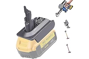 UNIKI Shark Vacuum Dewalt Battery Adapter for Dyson V7 V8 V10 V11 Cleaner