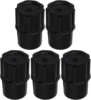 BQLZR 23.5mm OD Black Plastic Sax End Plug Saxophone Plug for Alto Saxophone Pack of 5